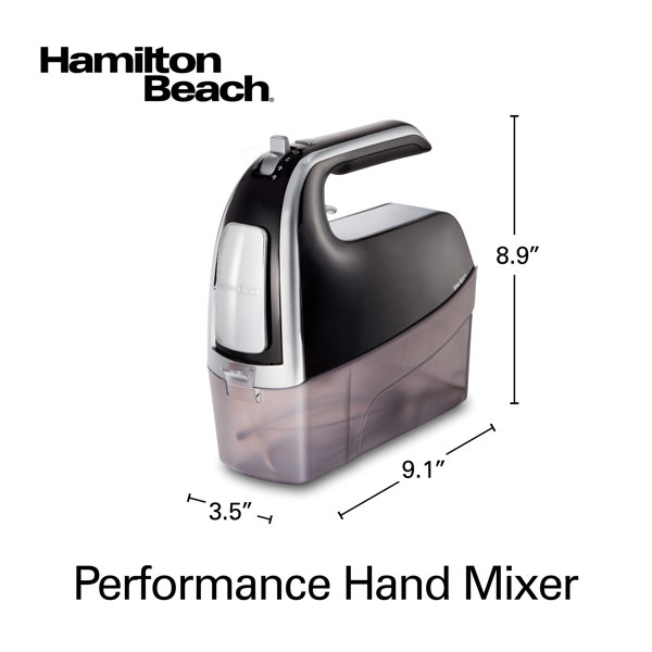 Hamilton Beach® 6 Speed Performance Hand Mixer with SnapOn Case
